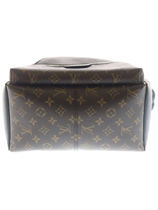 Louis Vuitton Monogram Macassar Discovery Leather Backpack Brown